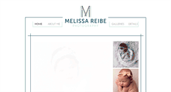 Desktop Screenshot of melissareibephotography.com
